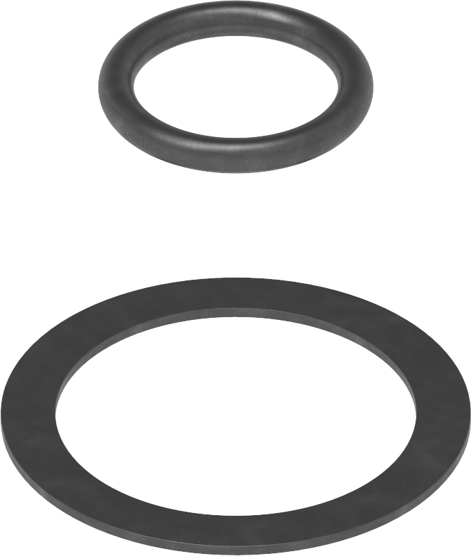 Dichtungssatz IP 65 mit Montage; 