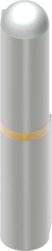 Paumelle à souder, acier brut