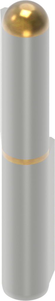 Paumelle à souder, acier brut