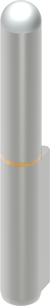 Aanlaspaumelle, Staal onbehandeld