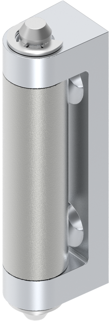 charnière, zamak chromé