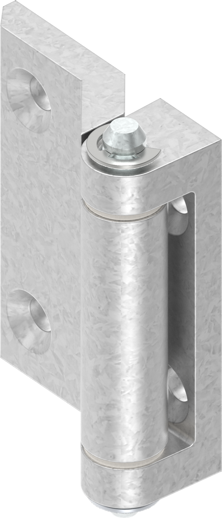 Cerniera 180°, zama grezzo