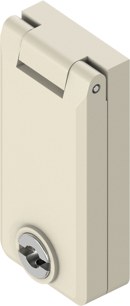 capotage pour trou rond Ø 22,5, plombable, polyamide gris silex