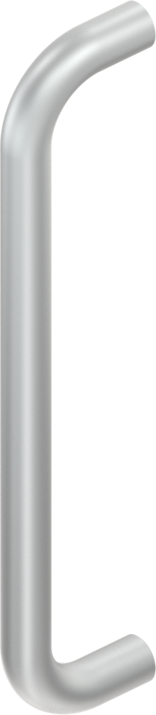 poignée, aluminium brillant