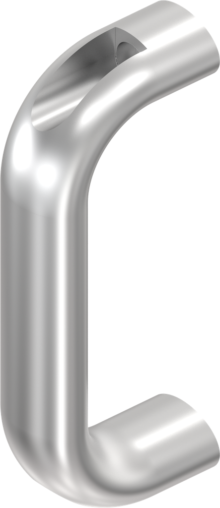 Maniglia a ponte, acciaio inox AISI 316