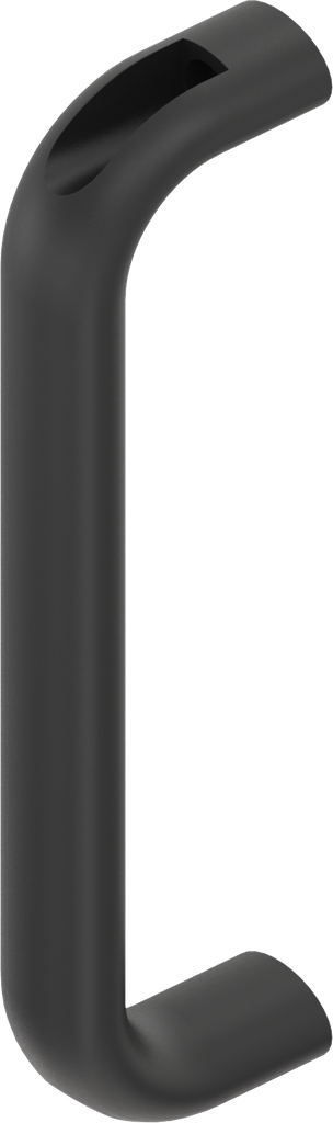 Asa en forma de estribo, aluminio revestido con plástico negro