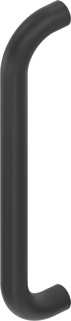 Asa en forma de estribo, aluminio revestido con plástico negro