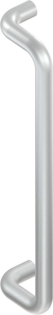 Maniglia a ponte, alluminio lucido