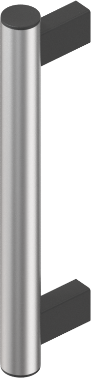 Buisgreep, Aluminium geanodiseerd