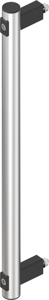 Asa en forma de tubo, aluminio anodizado