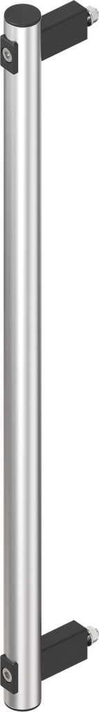 Asa en forma de tubo, aluminio anodizado