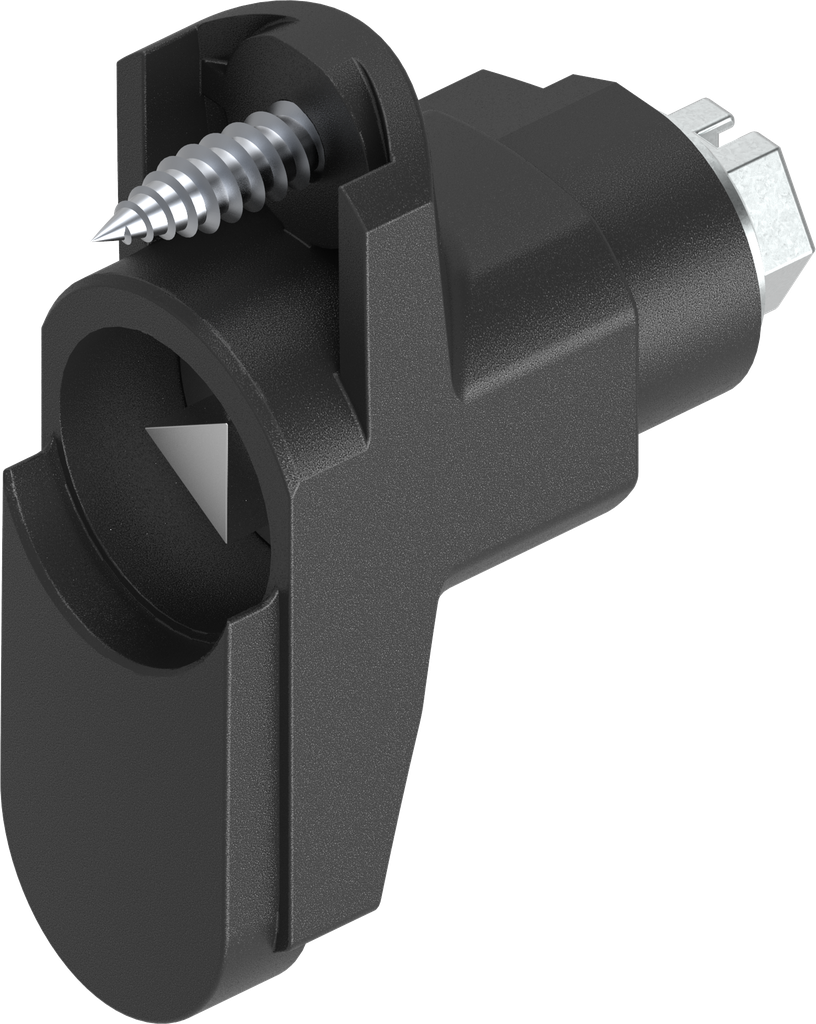 Baustein m.Betätigung Dreikant 6,5 CNOMO