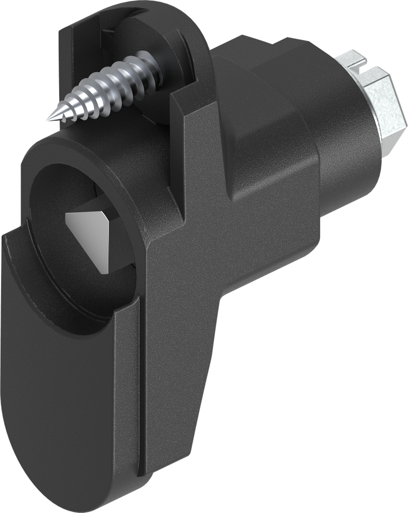 Baustein mit Betätigung Dreikant 7