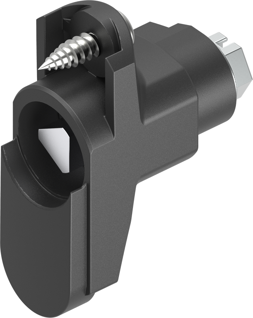 Baustein mit Betätigung Dreikant 8