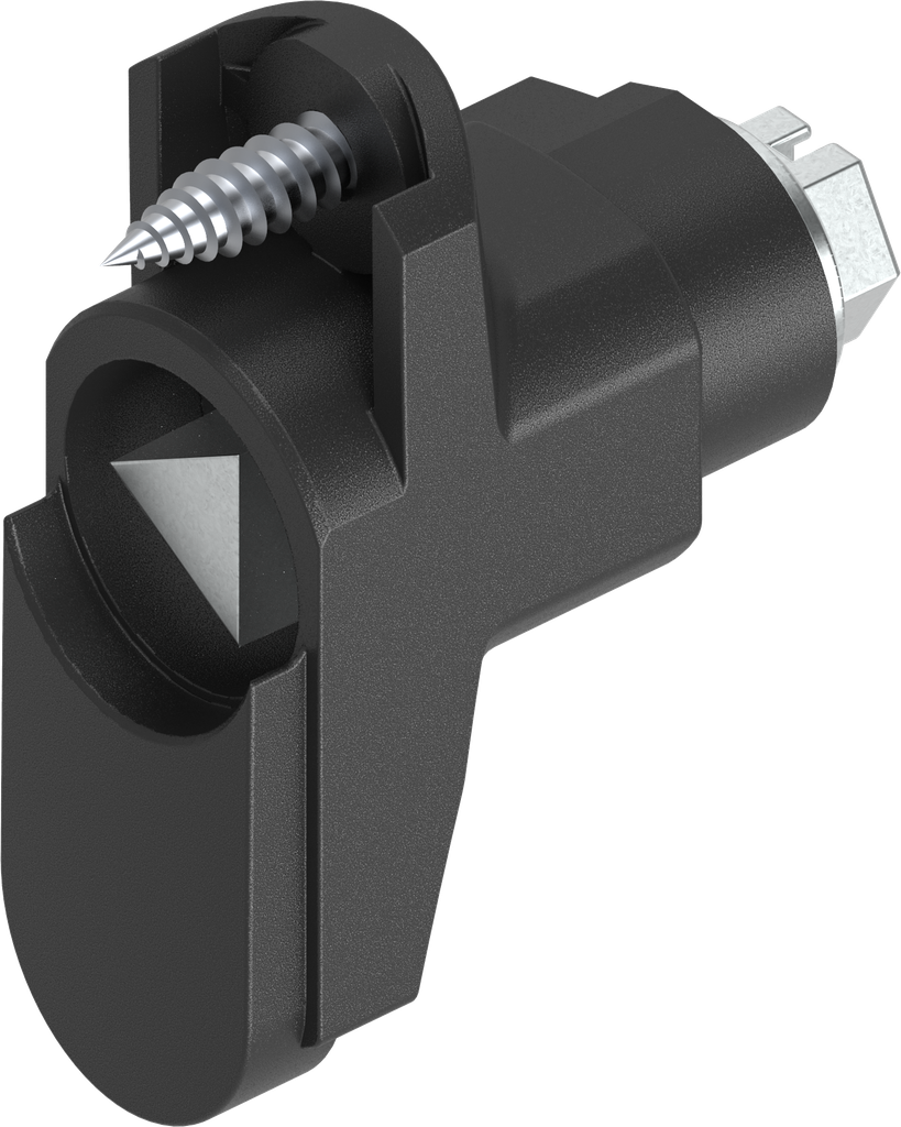 Baustein mit Betätigung Dreikant 9