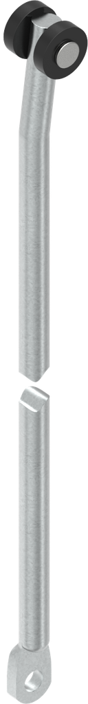 Ronde stang L = 501 - 600 mm, Staal verzinkt