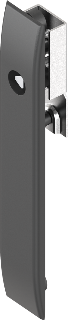 capotage pour crémones avec rotor triangle 8, polyamide GF noir