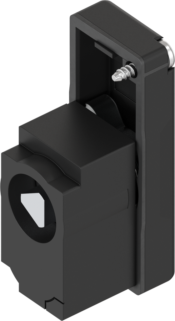 Modulo con inserto triangolo 8, poliammide GF nero