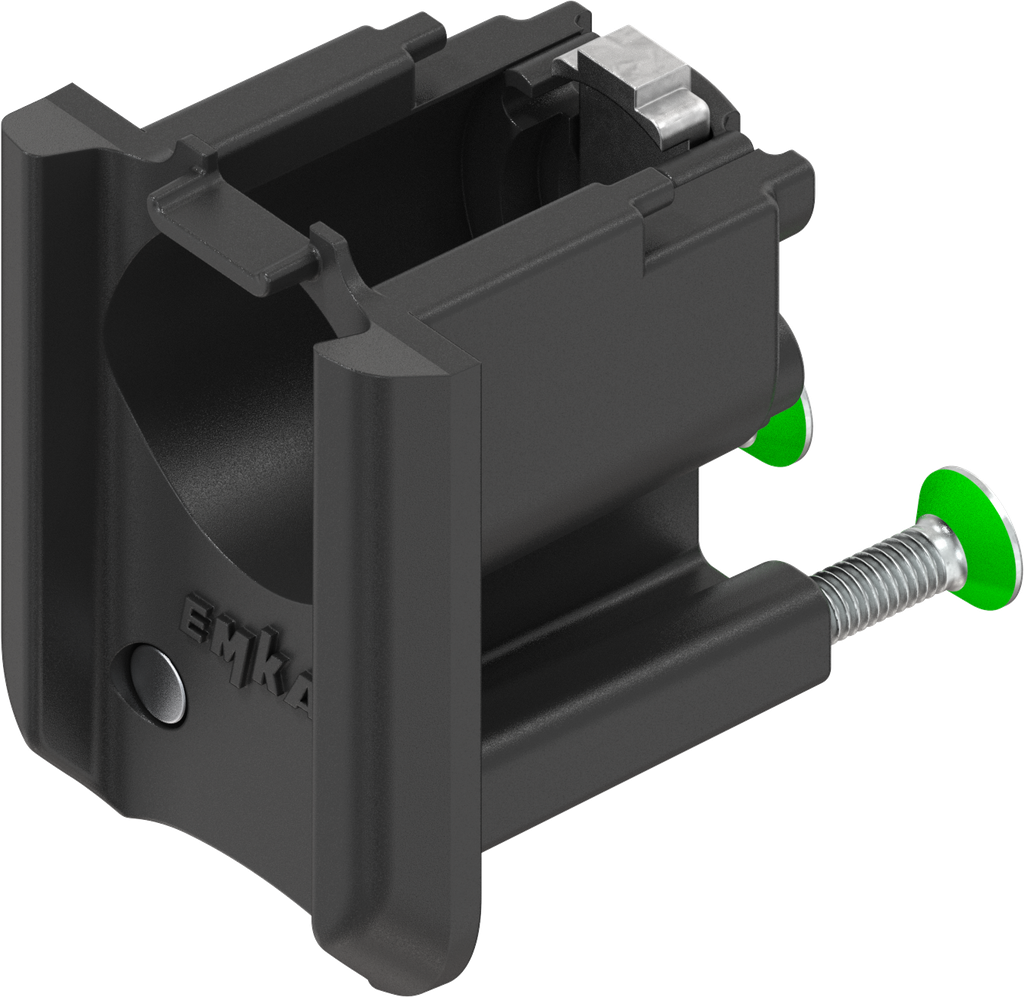 Locking set for KABA cylinder type 1036, Zinc die black powder-coated for outdoor use