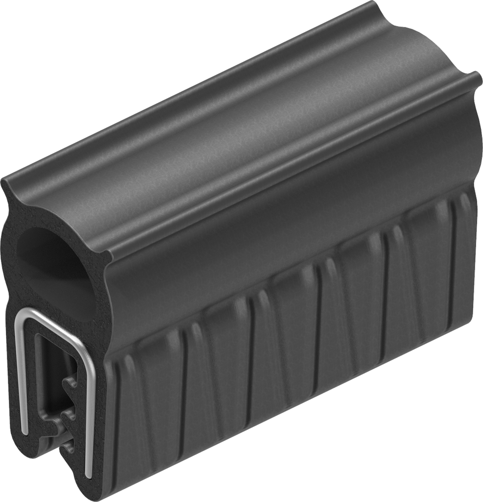 joint d'étanchéité en matériau ignifuge, silicone 60 ± 5 Shore A noir