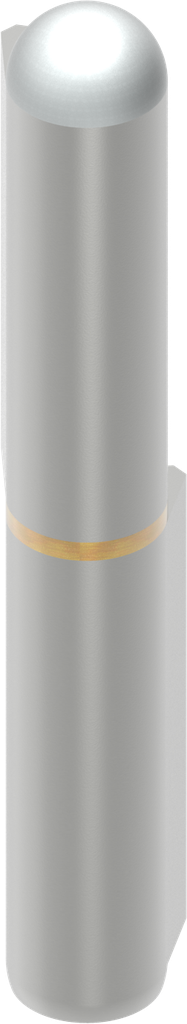 Paumelle à souder, acier brut