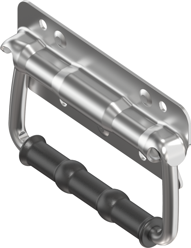 Asa plegable sin resorte de torsión, acero inoxidable AISI 304