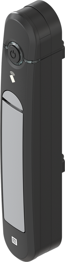 Zamak gepoedercoat in wit aluminium en polyamide GV zwart