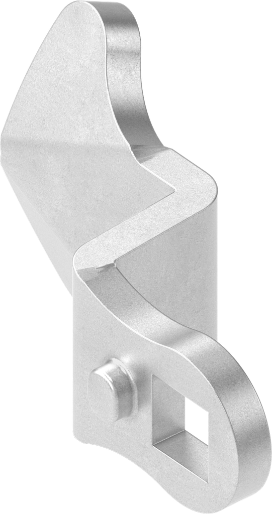 Auflaufzunge, Stahl verzinkt