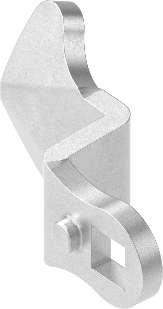 came d'arrêt, acier zingué