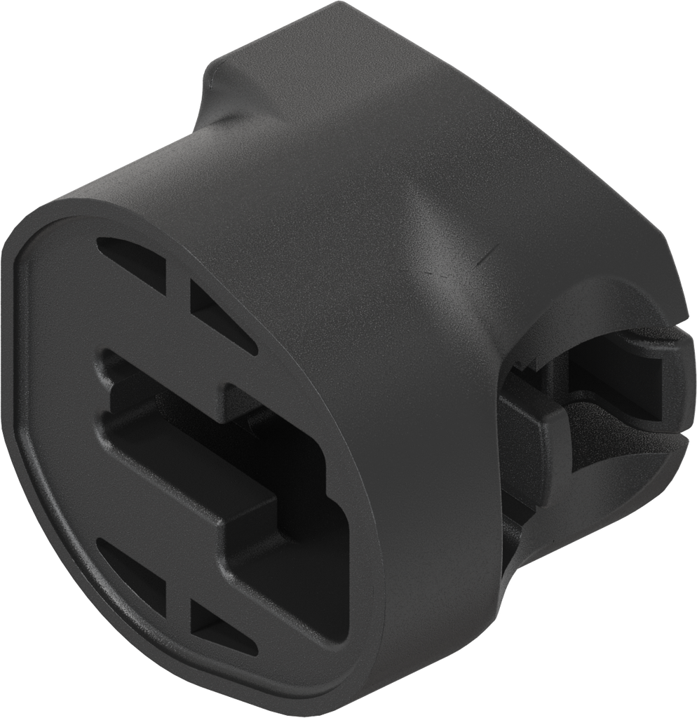 Inklik slothuis voor Ts = 1,5 - 2 mm, polyamide GF zwart