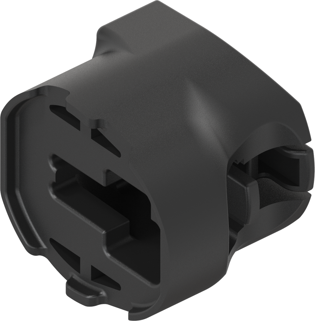 Rastgehäuse für Ts = 0,5 - 1 mm, Polyamid GF schwarz