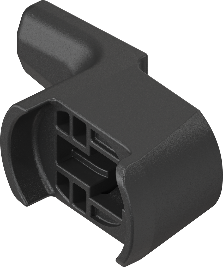 Lengüeta enclipable H = 22 mm, poliamida GF negro