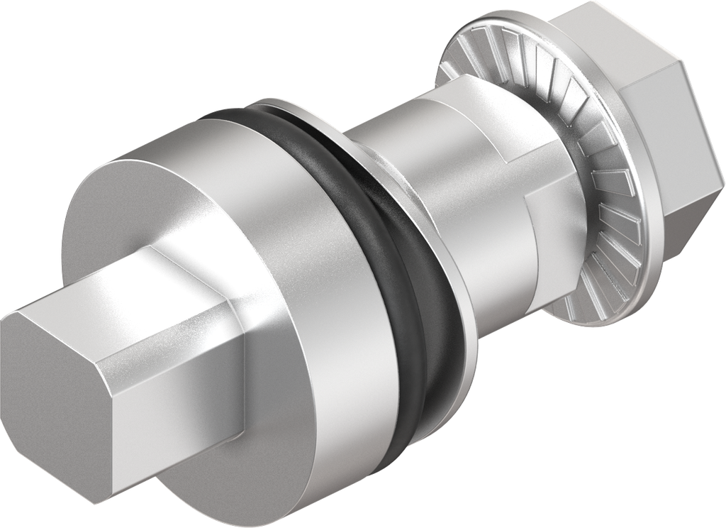 Inserto quadro 7, acciaio inox AISI 303