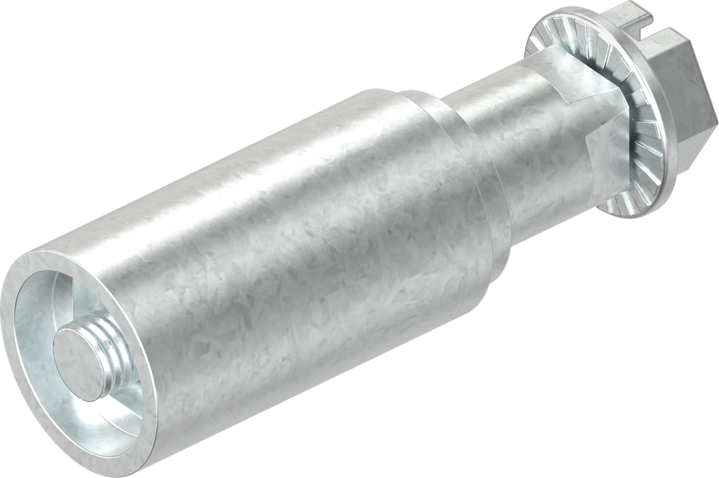 Adaptador, zamak bruto