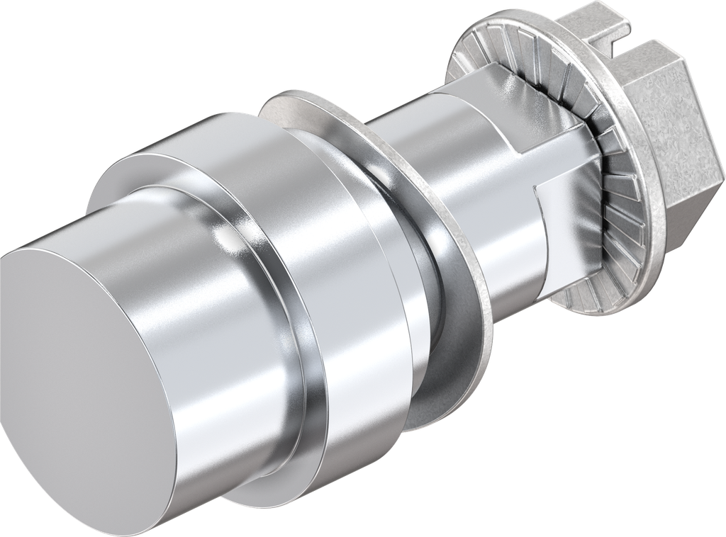 rotor Europe de l'Est Ø 13 demi-rond, zamak chromé