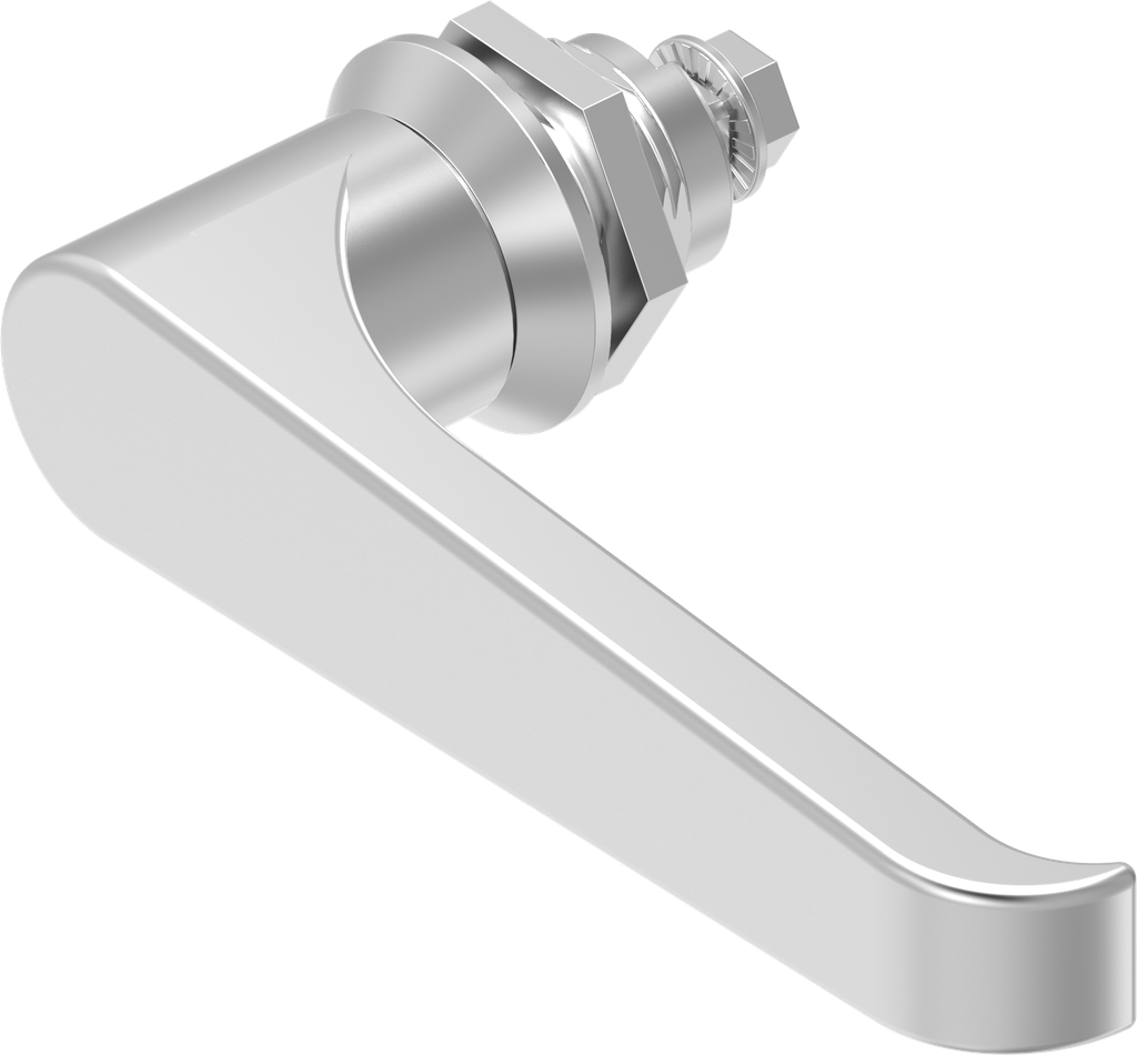 L-greep zonder slot, RVS 316