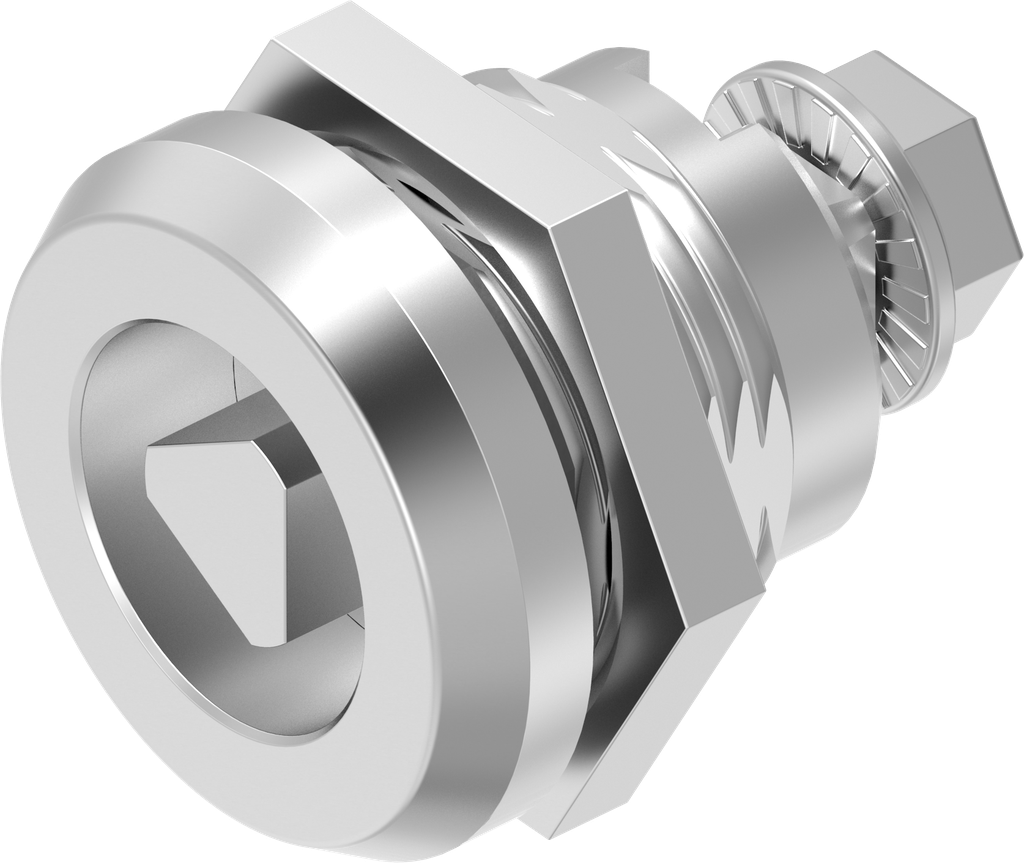 Trilvast slot driekant 8, RVS 303