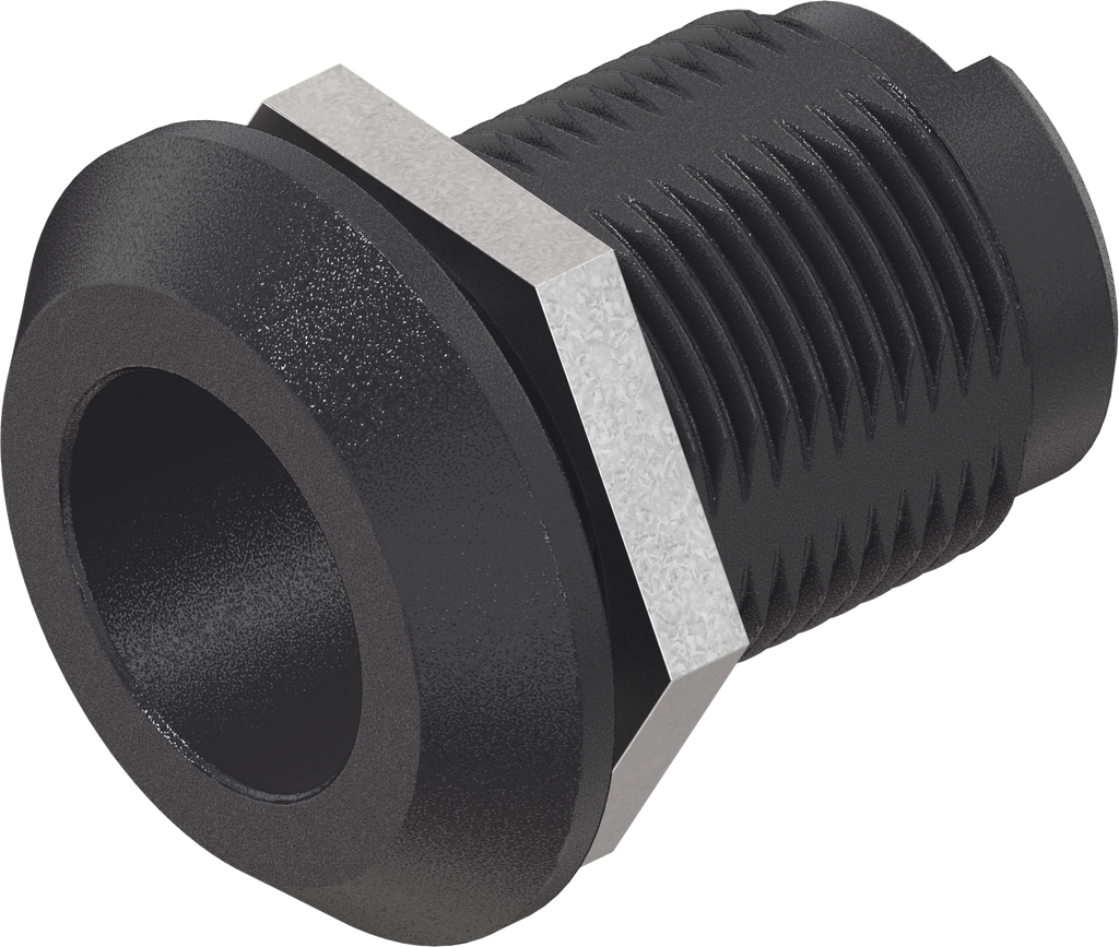 Slothuis, polyamide GF zwart