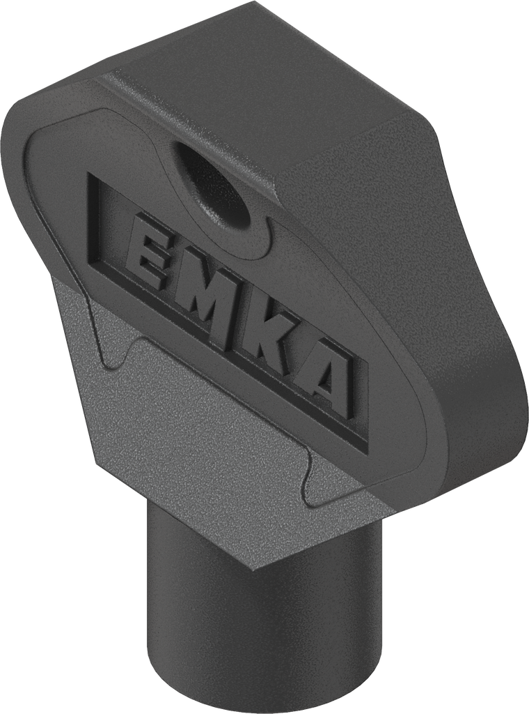 Schlüssel für Betätigung Vierkant 8, Polyamid GF schwarz