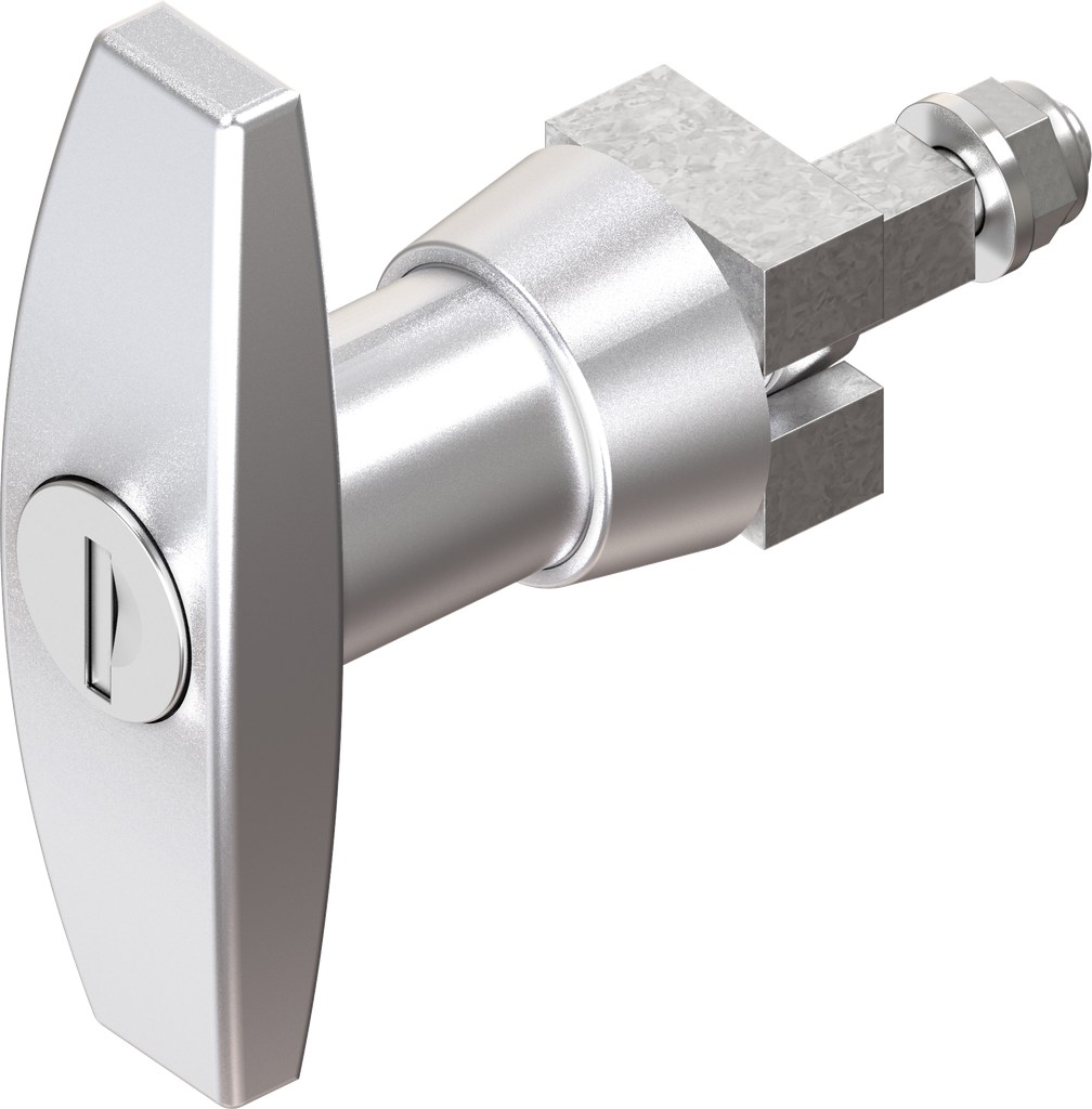 poignée en T clé EK 333, zamak chromé