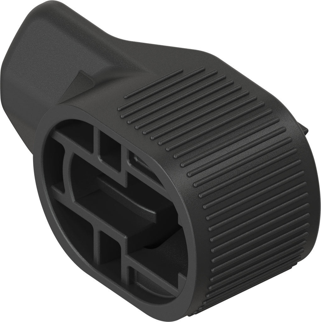 Inklik sluitlip H = 7,5 mm, polyamide GF zwart