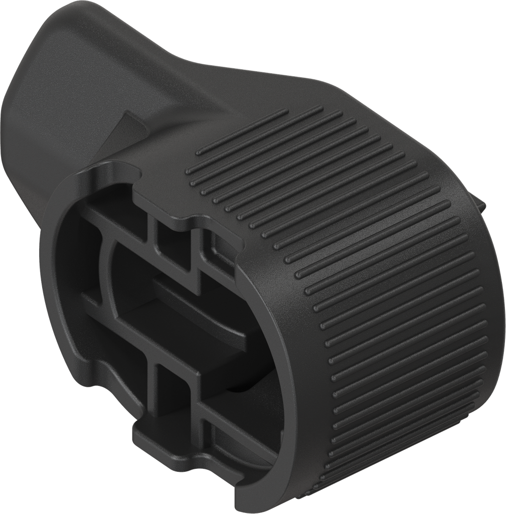 Inklik sluitlip H = 7,5 mm, polyamide GF zwart