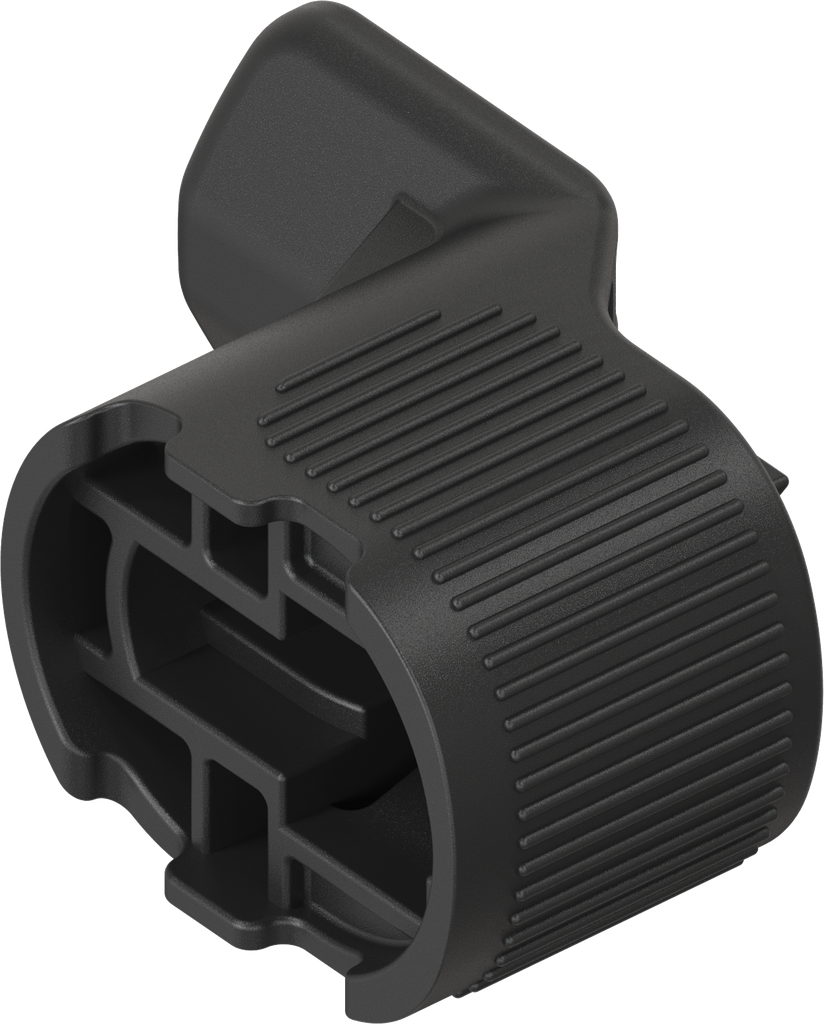 came d'encliquetage H = 19,5 mm, polyamide GF noir