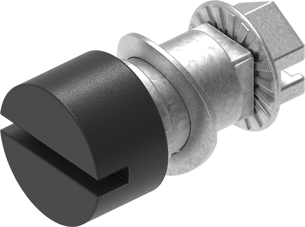 Inserto taglio 1,5x3, zama nero verniciato a polvere