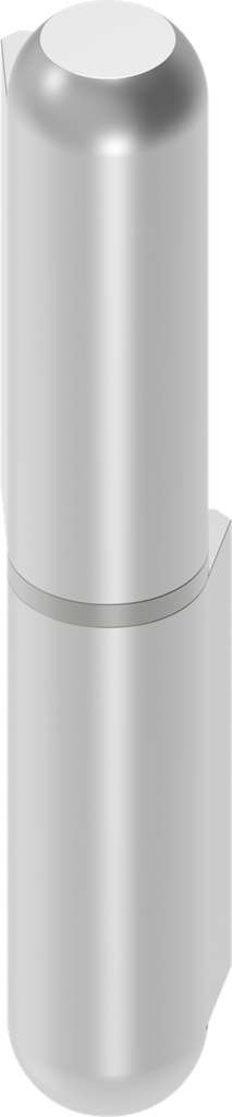 Paumelle à souder, inox AISI 304 brut