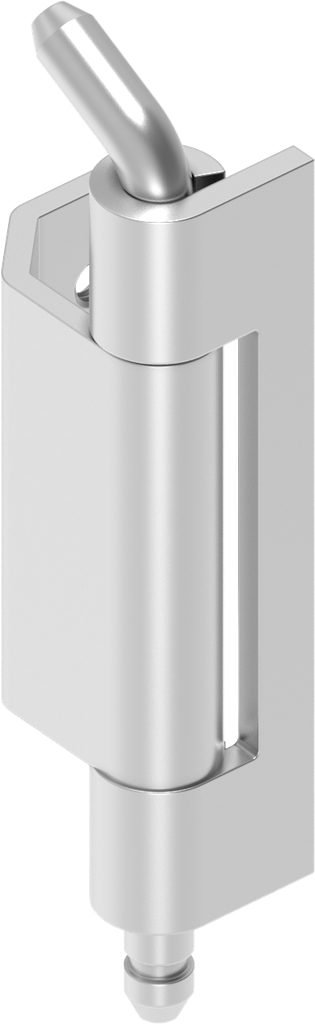 charnière 120°, inox AISI 304