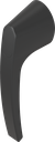poignée extérieure sans clé, polyamide GF noir