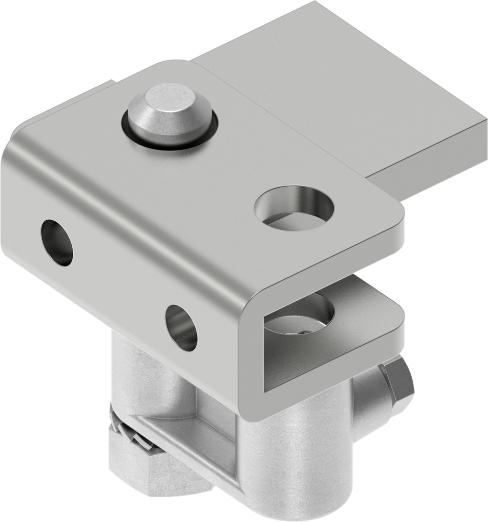 Sistema antideflagrante con pezzo di chiusura, acciaio