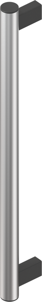 poignée tubulaire, aluminium anodisé