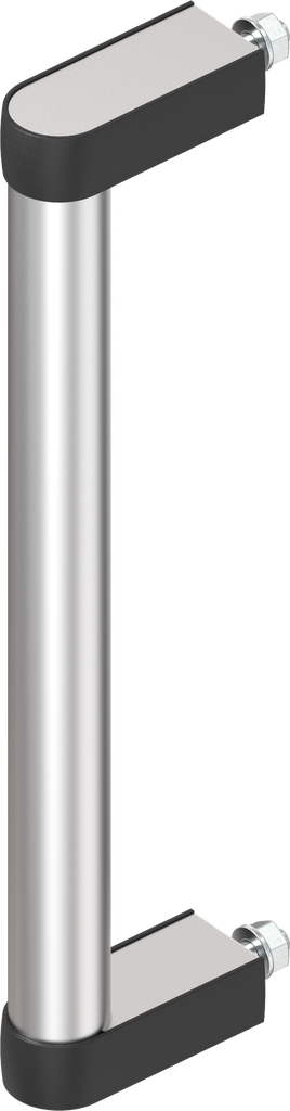 poignée tubulaire, aluminium anodisé